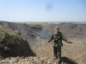 У заповіднику на Донеччині незаконно видобувають вугілля